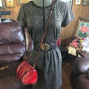 Loft Leopard Print Dress